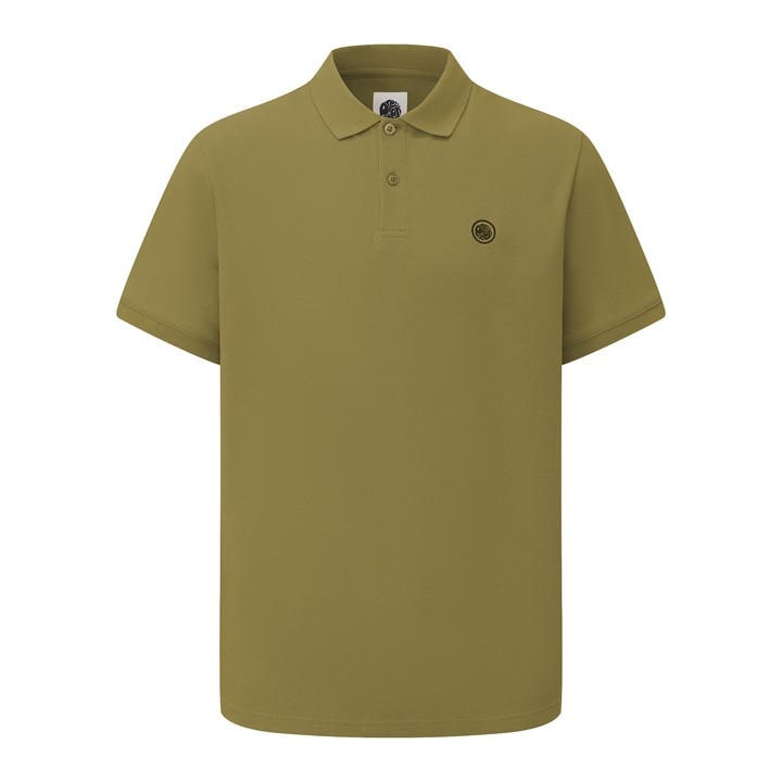 Pretty Green Men's Green Pretty Plain Polo in Size L, Sports Direct