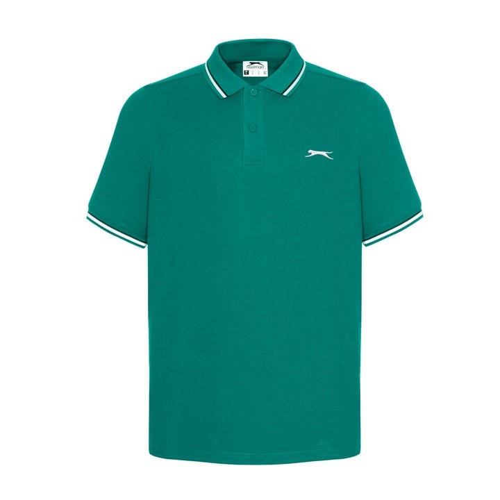 Slazenger Men's Blue Tipped Polo Shirt in Size XS, Sports Direct