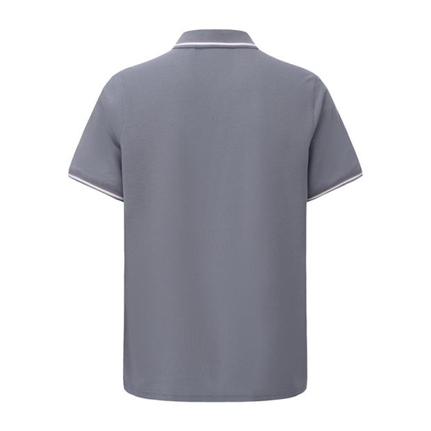 Slate Grey - Slazenger - Tipped Polo Shirt Mens