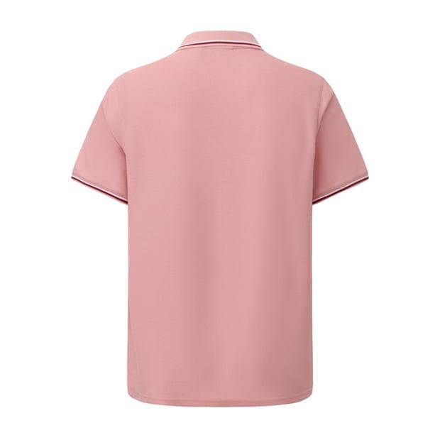 Pink - Slazenger - Tipped Polo Shirt Mens