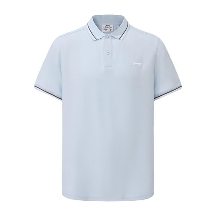 Slazenger Men's Blue Tipped Polo Shirt in Size 4XL, Sports Direct