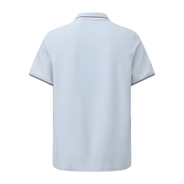 Light Blue - Slazenger - Tipped Polo Shirt Mens