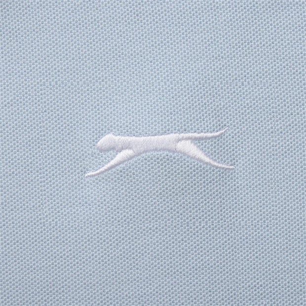 Light Blue - Slazenger - Tipped Polo Shirt Mens
