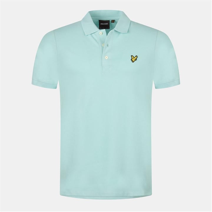 Lyle And Scott Men's Blue Basic Short Sleeve Polo Shirt in Size XL, Sports Direct