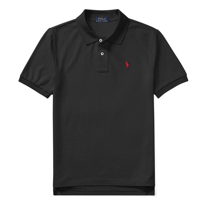 Polo Ralph Lauren Boys Black Kids' Cotton Short Sleeve Shirt in Size 3 - 4 Years, Sports Direct