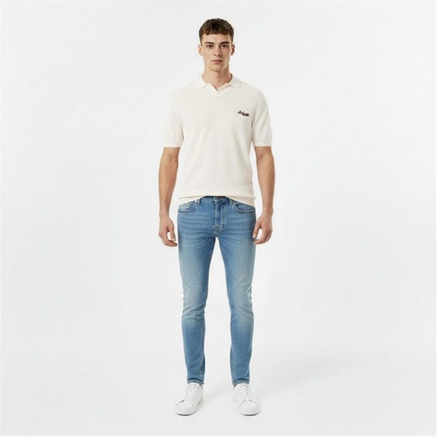 Beige - Jack Wills - Men's Short Sleeve Polo Shirt