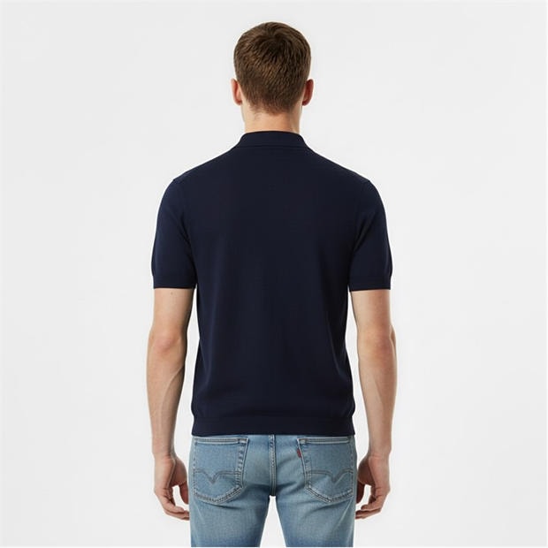 Navy - Jack Wills - Men's Short Sleeve Polo Shirt