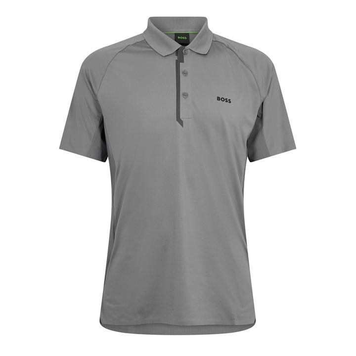Boss Men's Beige Paddytech Short Sleeve Polo Shirt in Size XL, Sports Direct