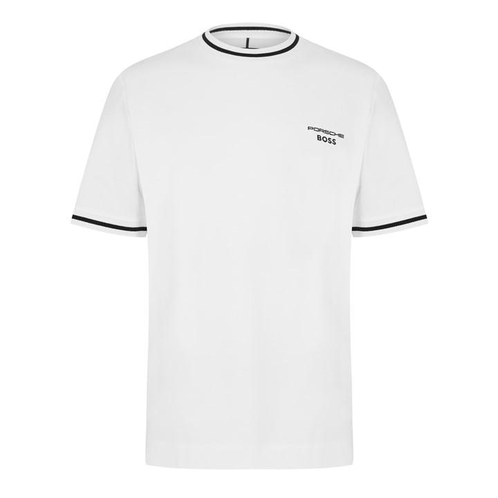 Boss Men's White Short Sleeve Polo Shirt in Size 2XL, Sports Direct