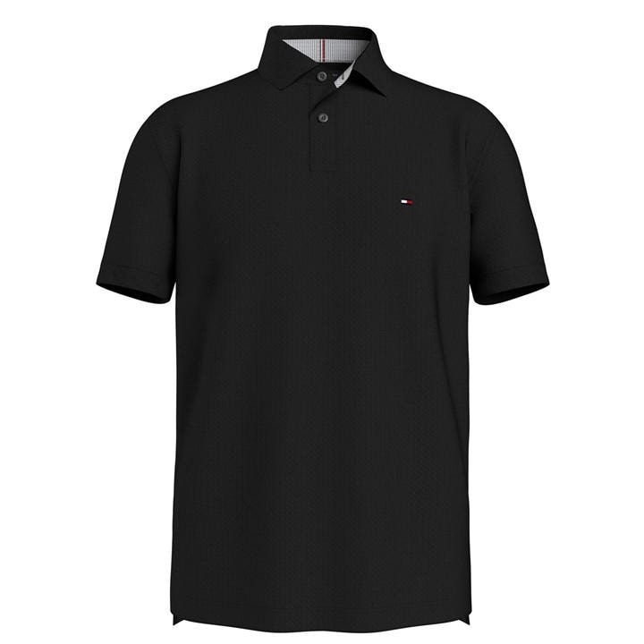 Tommy Hilfiger Men's Black Core 1985 Polo Shirt in Size L, Sports Direct