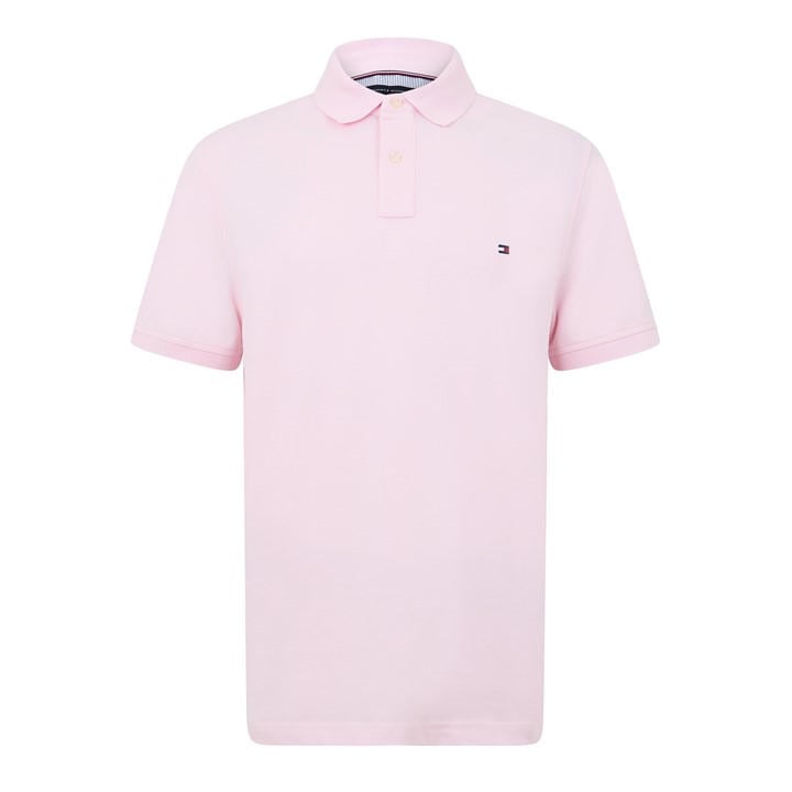 Tommy Hilfiger Men's Pink Core 1985 Polo Shirt in Size 2XL, Sports Direct