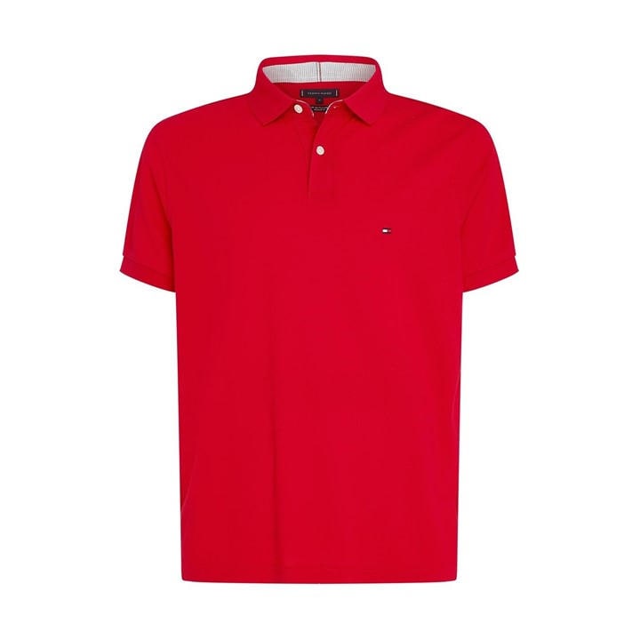Tommy Hilfiger Men's Red Core 1985 Polo Shirt in Size XL, Sports Direct