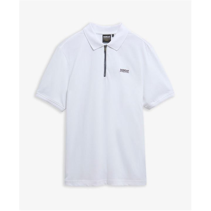 International  Men's  Short Sleeve Polo Shirt, Football by Barbour  in Size L, Sports Direct