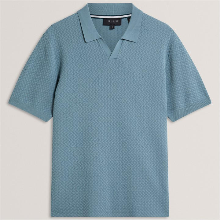 Ted Baker Men's Blue Short Sleeve Polo Shirt in Size 2XL, Sports Direct