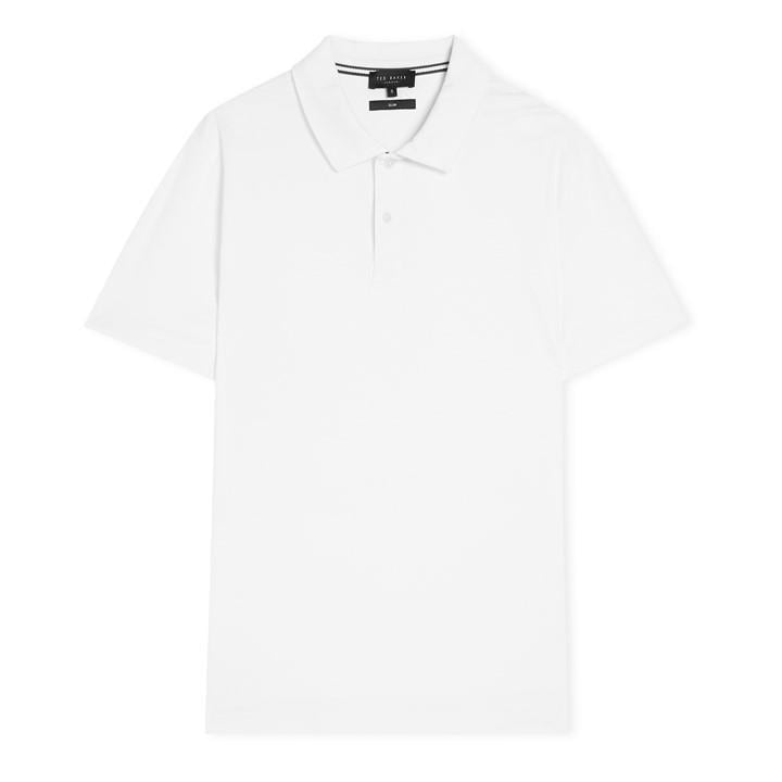 Ted Baker Men's White Regular Fit Zeiter Polo Shirt in Size XL, Sports Direct