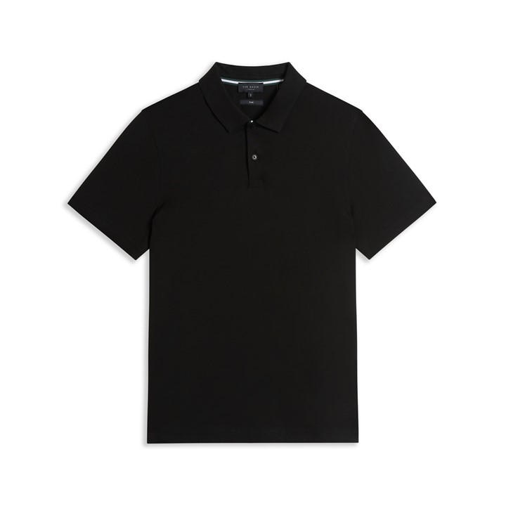 Ted Baker Men's Black Regular Fit Zeiter Polo Shirt in Size XL, Sports Direct