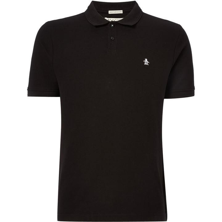 Original Penguin Men' Black Daddy Polo Shirt in Size S, Sports Direct