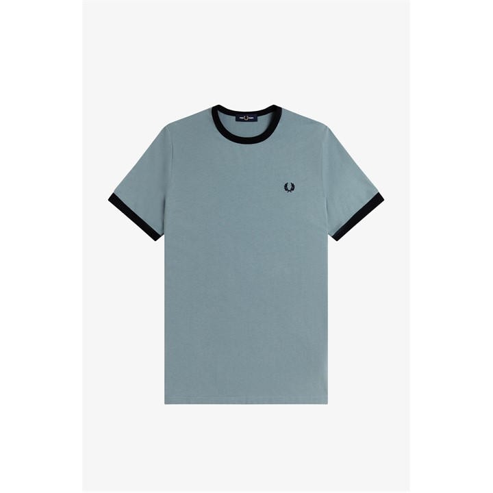 Fred Perry Men's Blue Ringer T-Shirt in Size 2XL, Sports Direct