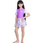 Purple - Arena - Kids' Swimming Dress
