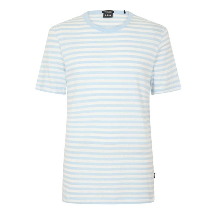 Boss Men's Blue Phillipson Short Sleeve T-Shirt in Size 2XL, Sports Direct
