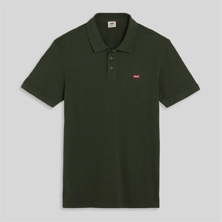 Levis Men's Green Hm Short Sleeve Polo Shirt in Size XS, Sports Direct