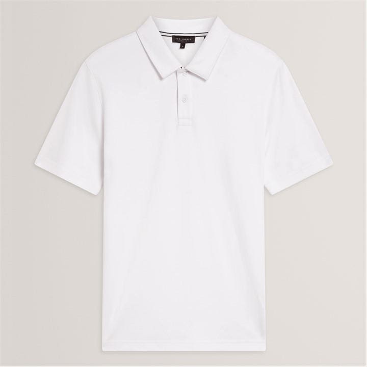 Ted Baker Men's White Short Sleeve Polo Shirt in Size XL, Sports Direct