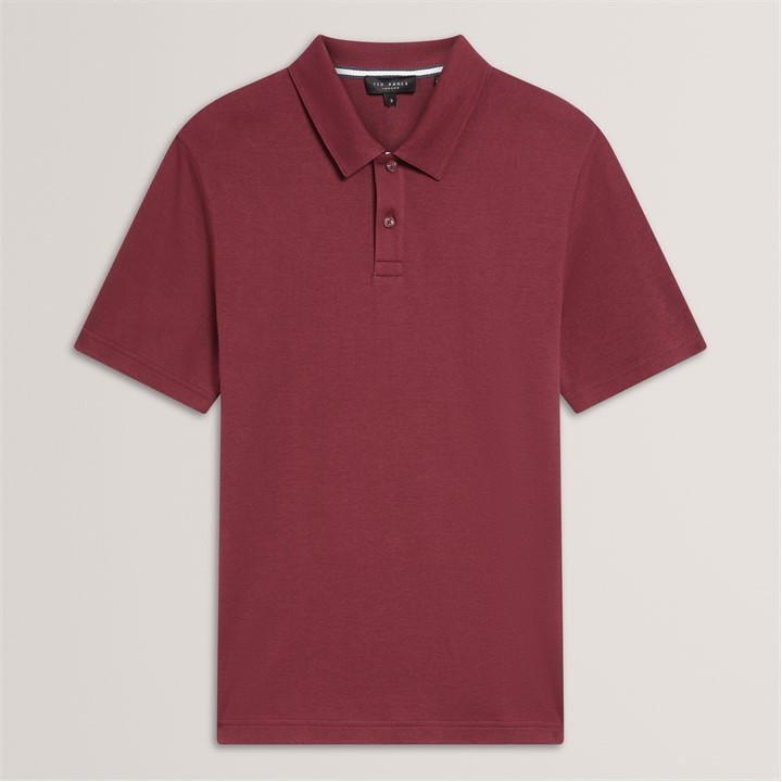 Ted Baker Men's Red Short Sleeve Polo Shirt in Size L, Sports Direct