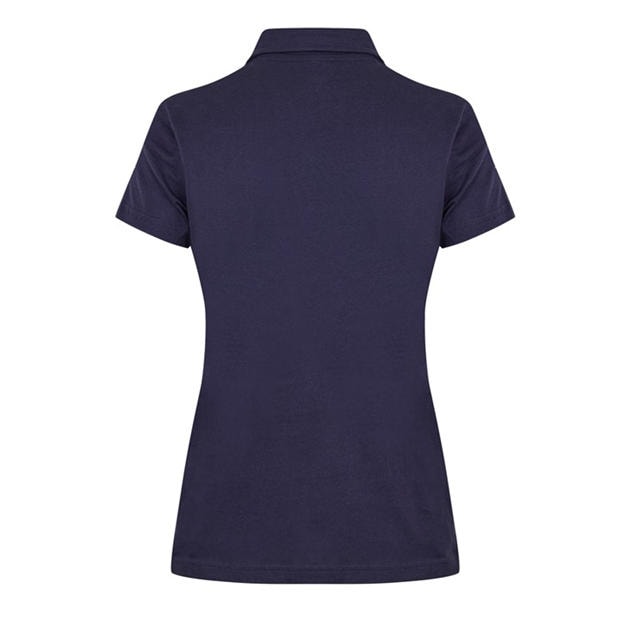 Black - Puma - (19) Bt 445_  Ss Jersey Polo Womens