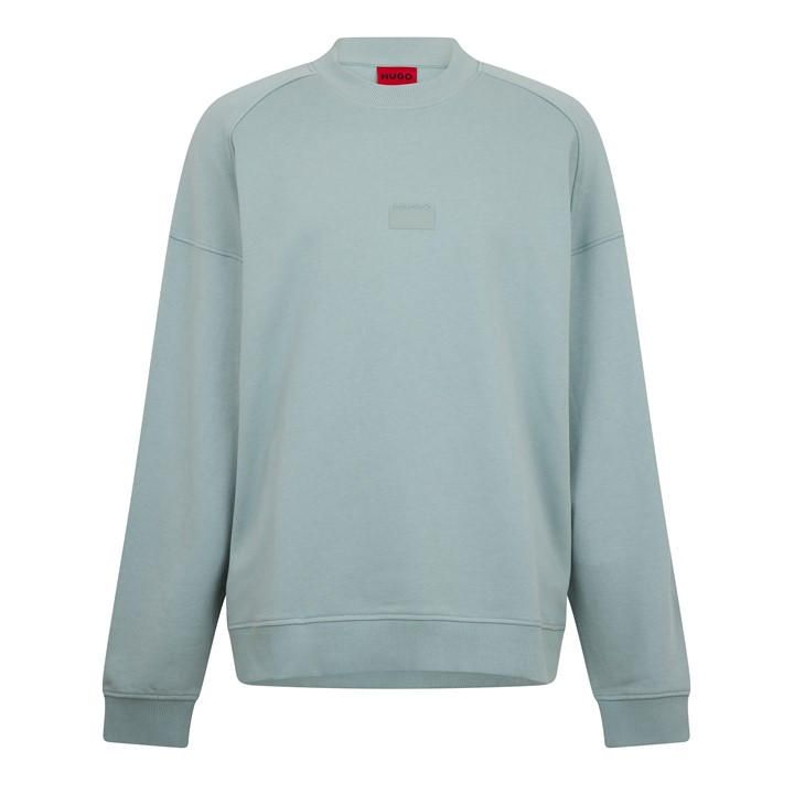 Hugo Men' Green Delastcrew Crew Sweater in Size S, Sports Direct