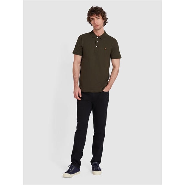 Вечнозелено 357 - Farah - Short Sleeve Polo Shirt