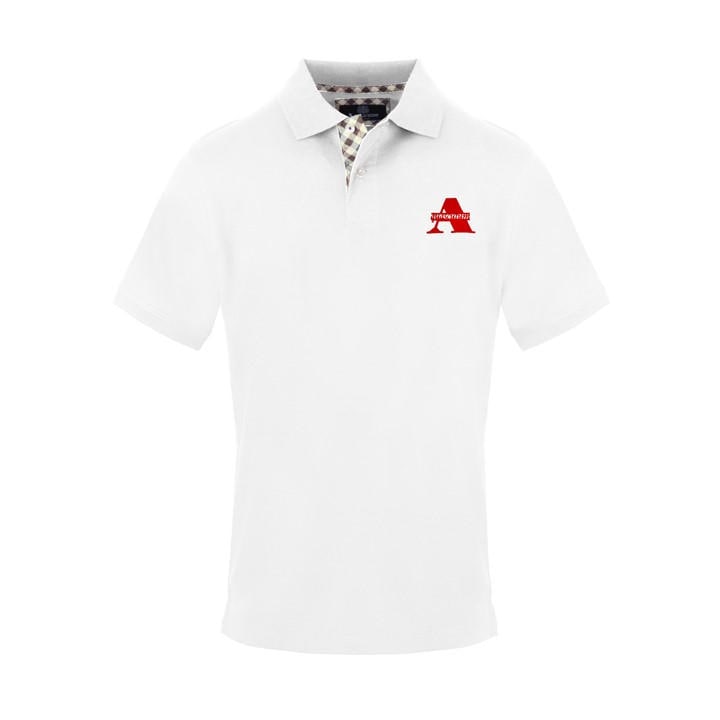 Aquascutum Men's White Polo Short Sleeve Polo Shirt in Size M, Sports Direct