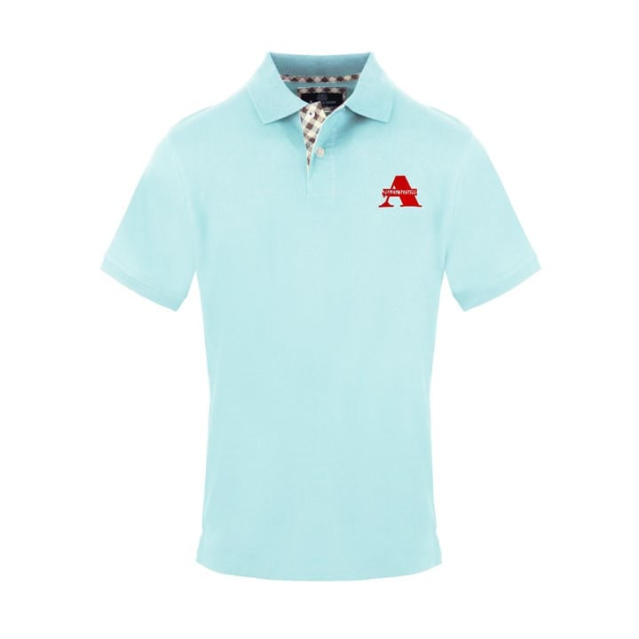 Aquascutum Men' Blue Polo Short Sleeve Polo Shirt in Size S, Sports Direct