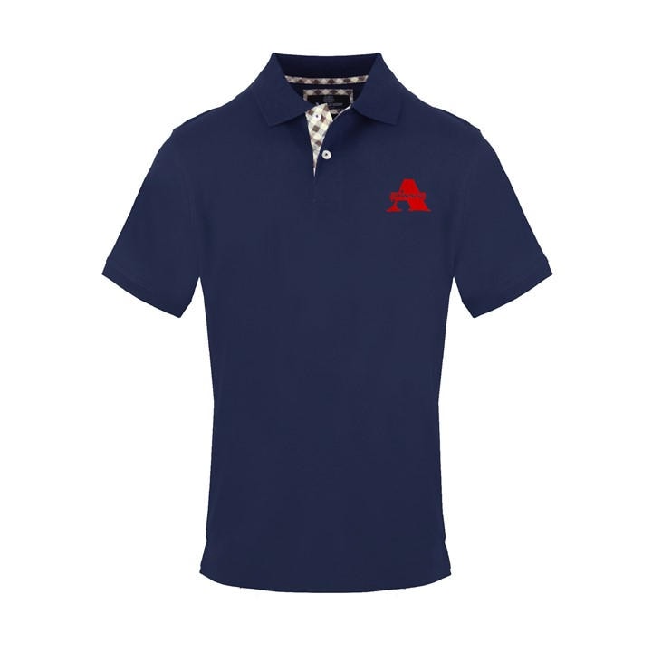 Aquascutum Men's Blue Polo Short Sleeve Polo Shirt in Size XL, Sports Direct