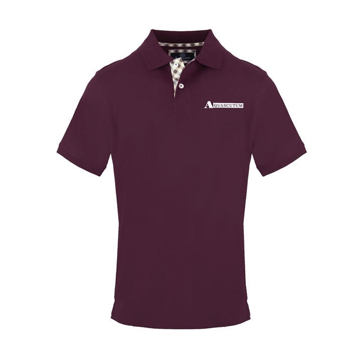 Aquascutum Men's Red Polo Short Sleeve Polo Shirt in Size XL, Sports Direct