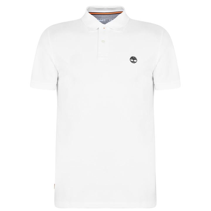 Timberland Men's White Miller Short Sleeve Polo Shirt in Size 2XL, Sports Direct