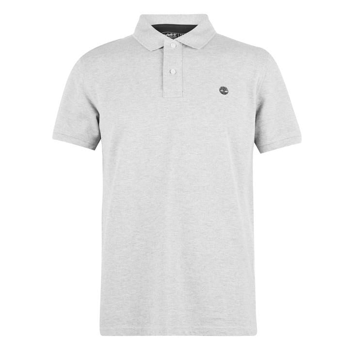 Timberland Men's Grey Miller Short Sleeve Polo Shirt in Size 2XL, Sports Direct
