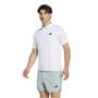 White - adidas - Mens Fab Polo Shirt