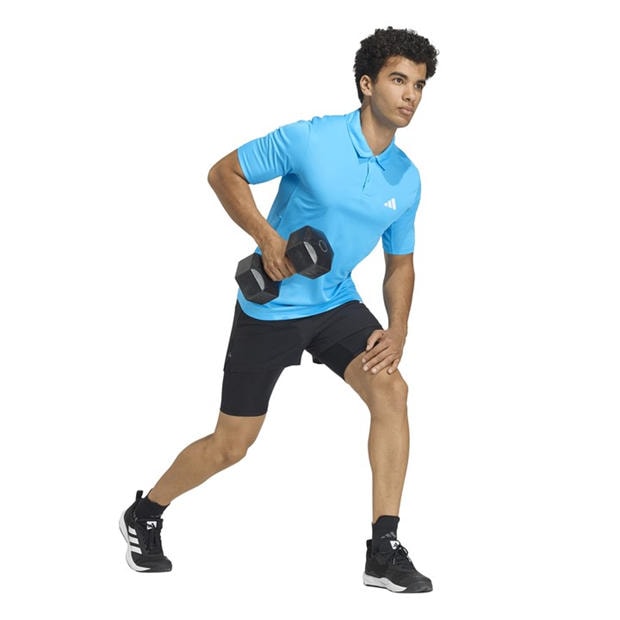 Lucid Aqua - adidas - Mens Fab Polo Shirt
