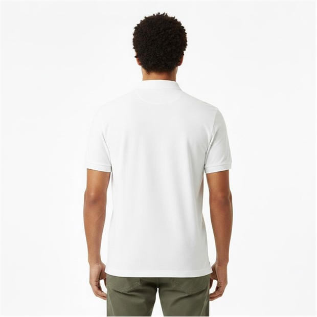 White 104 - Farah - Men's Emerson Short Sleeve Polo Shirt