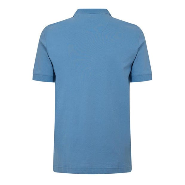 Lndrd Blue 450 - Farah - Men's Emerson Short Sleeve Polo Shirt