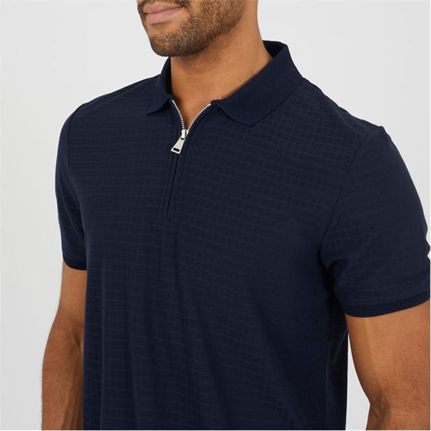 Navy - Brave Soul - Men's Short Sleeve Polo Shirt