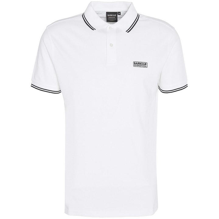 International  Men's  Evan Polo Shirt, Football by Barbour  in Size M, Sports Direct