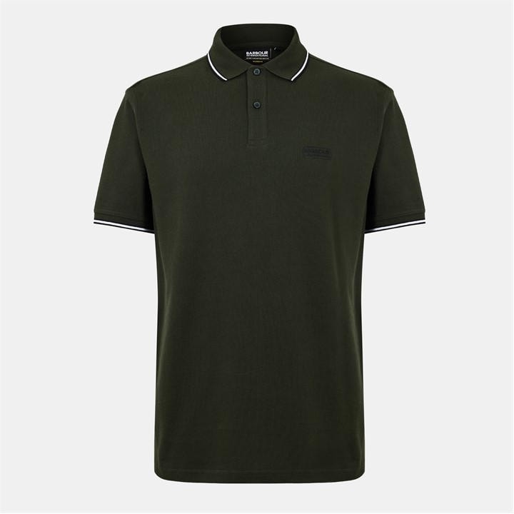 International  Men's  Evan Polo Shirt, Football by Barbour  in Size M, Sports Direct