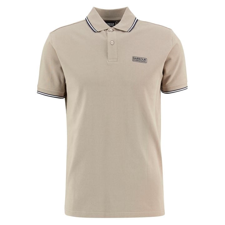 International  Men's  Evan Polo Shirt, Football by Barbour  in Size L, Sports Direct