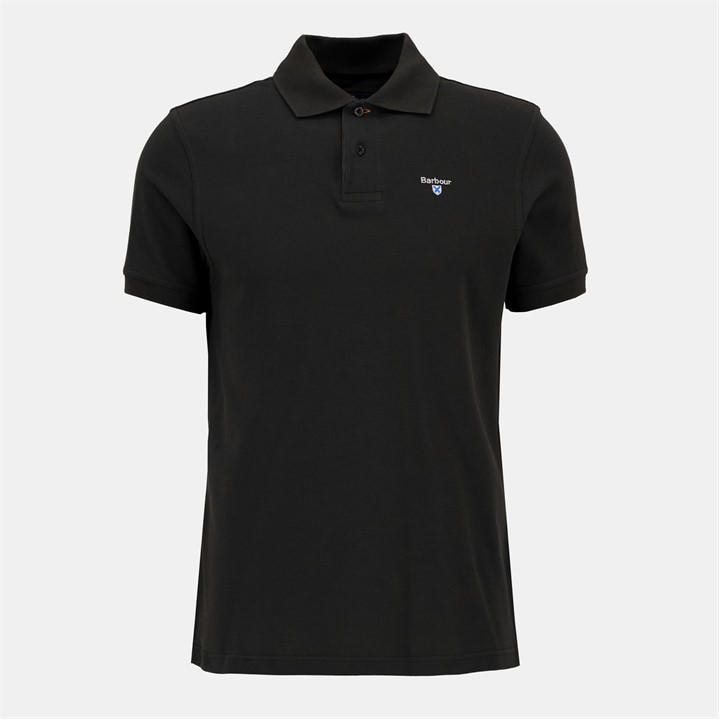 Barbour Men' Black Sports Polo Shirt in Size S, Sports Direct