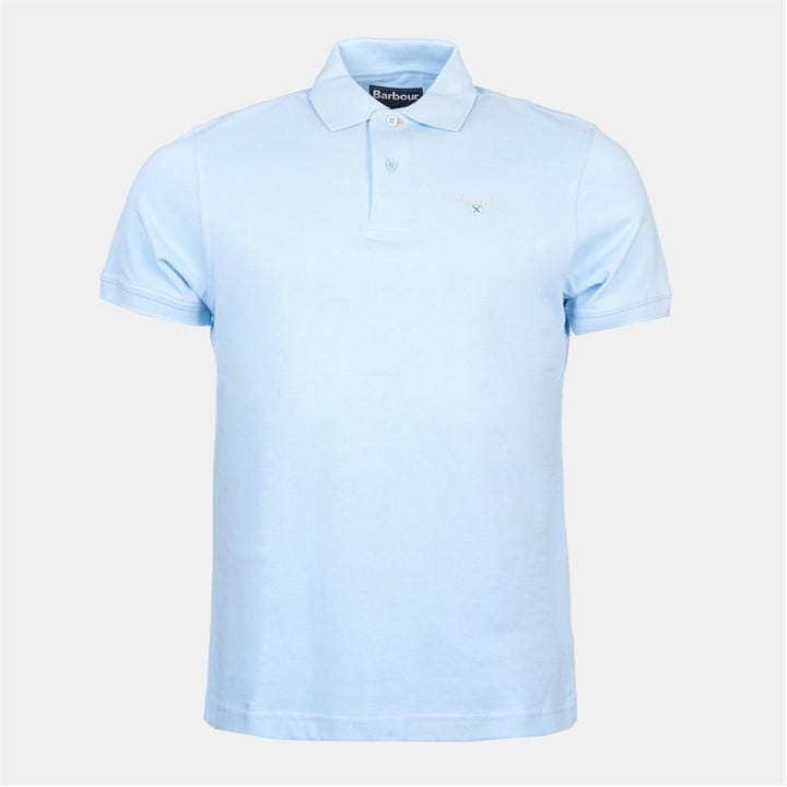 Barbour Men's Blue Sports Polo Shirt in Size M, Sports Direct
