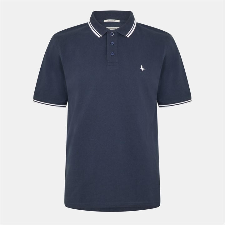 Jack Wills Men's Blue Edgeware Tipped Polo in Size XS, Sports Direct