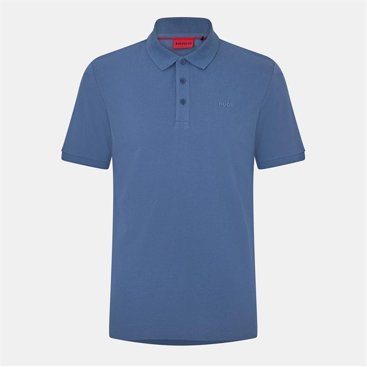 Hugo Men' Blue Donos Polo Shirt in Size S, Sports Direct