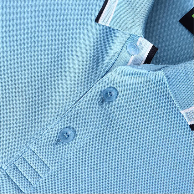 Open Blue - Boss - Mens BOSS GREEN Paddy Polo Shirt with Contrast Tipping