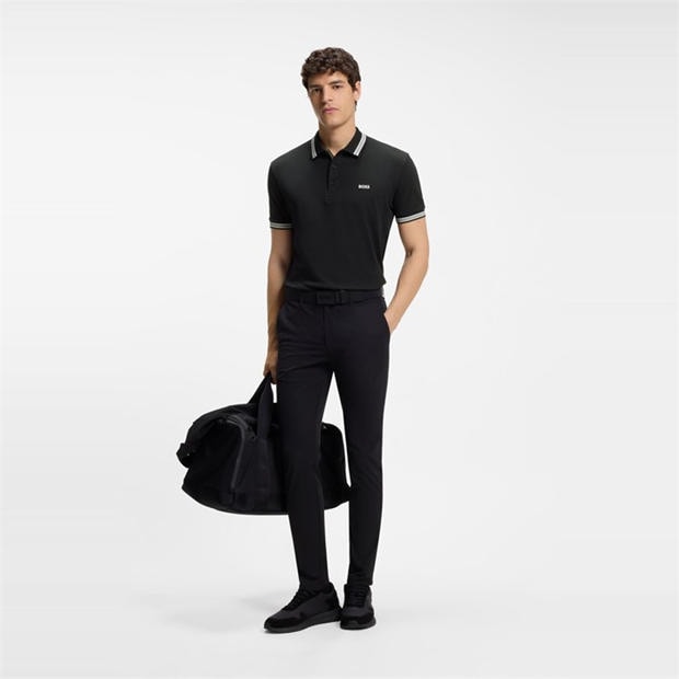 Dark Blue - Boss - Mens BOSS GREEN Paddy Polo Shirt with Contrast Tipping